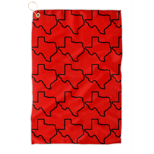 Lone Star Towel - Red