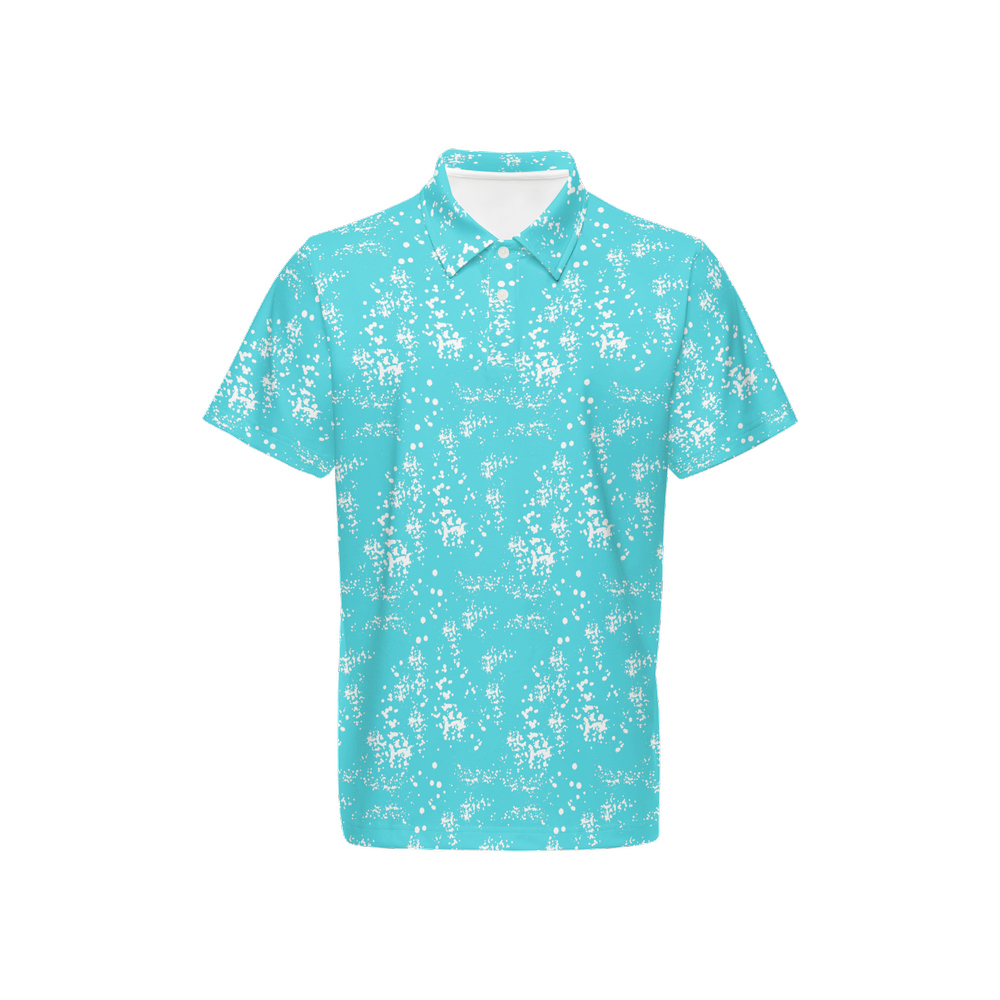 Sea Foam Splatter Polo