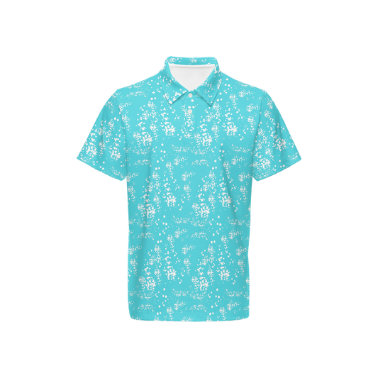 Sea Foam Splatter Polo